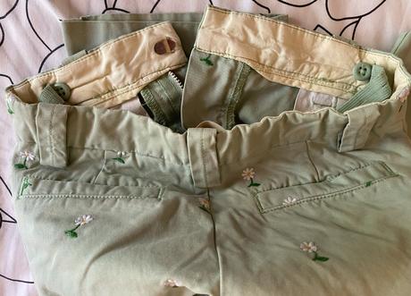 Nohavice capri gap s kvetinkami v. 110/116, gap,110