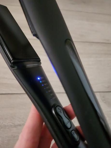 Široká žehlička na vlasy diva, 