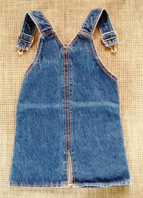 Šaty riflové - letné, veľ.98, 98