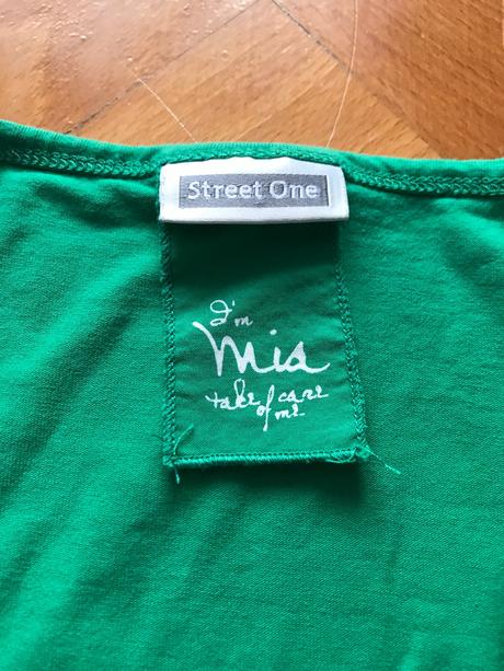 Zelené tričko, street one,s