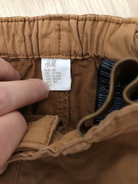 Nohavice a svetrik, h&m,80