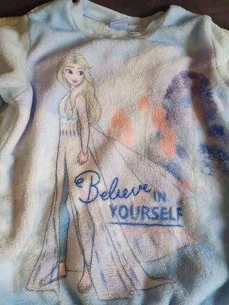 Teplé pyžamko elsa z frozen, lupilu,110