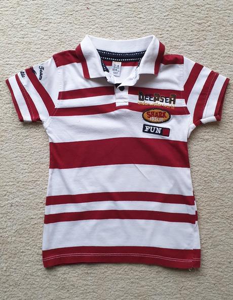 Pásikavé tričko, 116