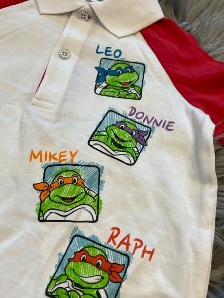 Chlapčenská letná súprava turtles (12 mes.), original marines,80