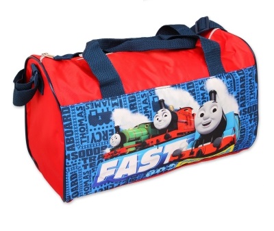 Detská športová- cestovná taška vláčik tomáš red, 