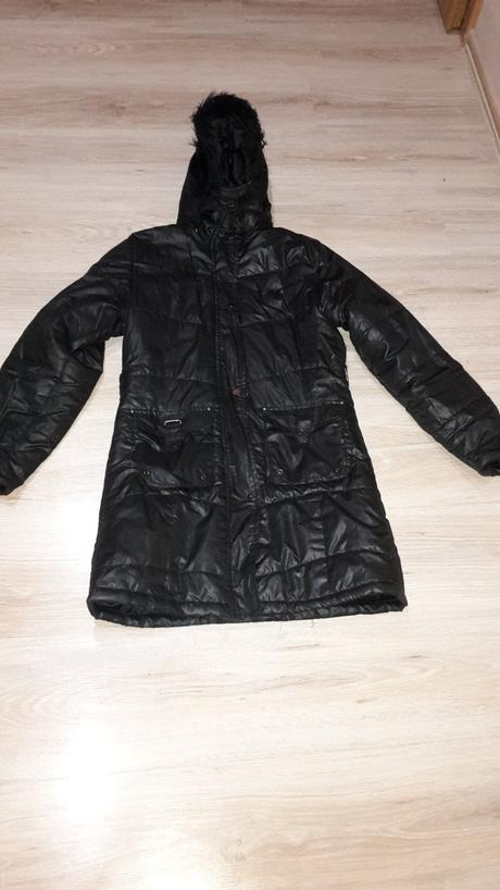Predlzena bunda s az m, s