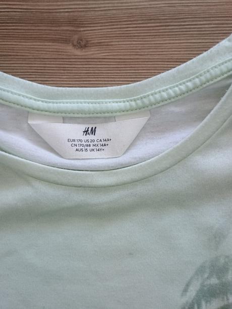 Tričko h&m 170, h&m,170