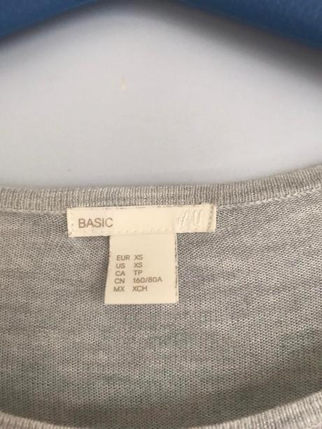 Tričko over size, h&m,l