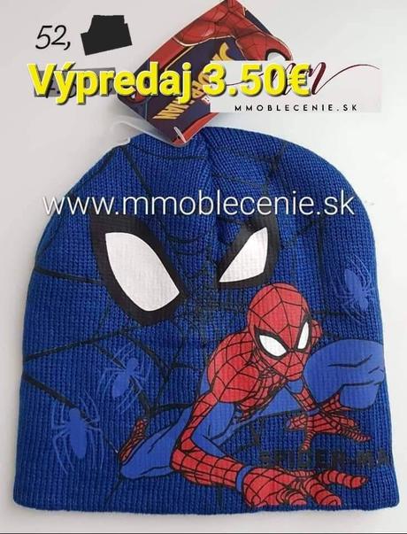 Čiapka spiderman, disney,52