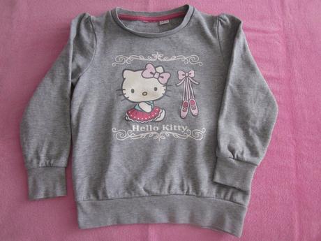 Tričko hello kitty - málo nosené, lupilu,110