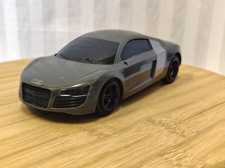 Retro auto audi r8 v10 1/24, dickie toys 2009/2010,