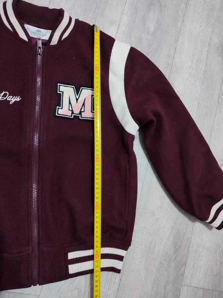 Bejzbalová bunda, h&m,134