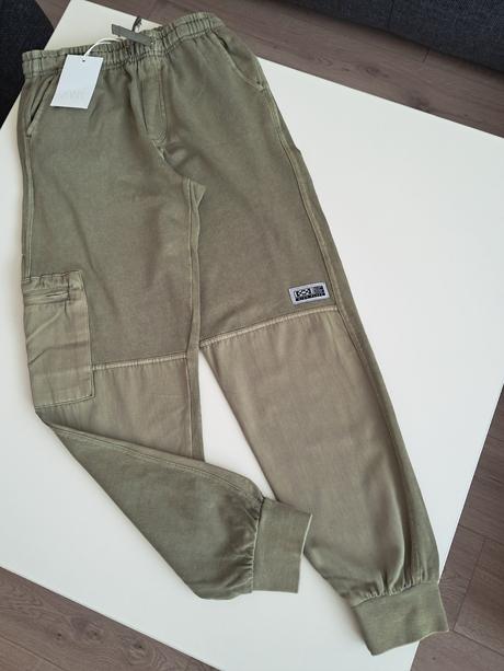 Khaki teplaky zara v.152, zara,152