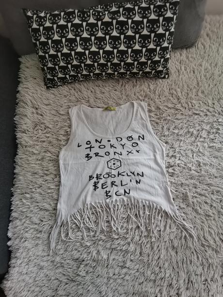 Tričko so strapcami, xl