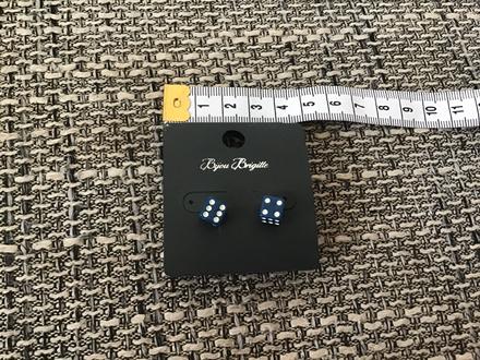 Náušnice - kocky, bijou brigitte