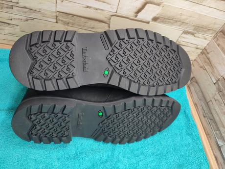 Timberland 47,5 - pánske čierne kožené topánky, timberland,47