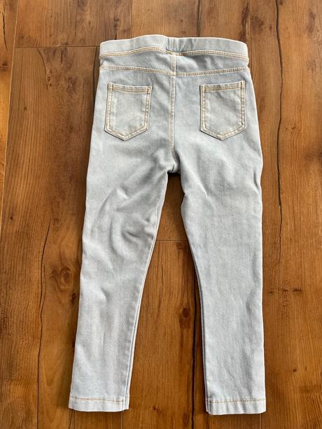 Riflové legíny / jegíny, zara,104