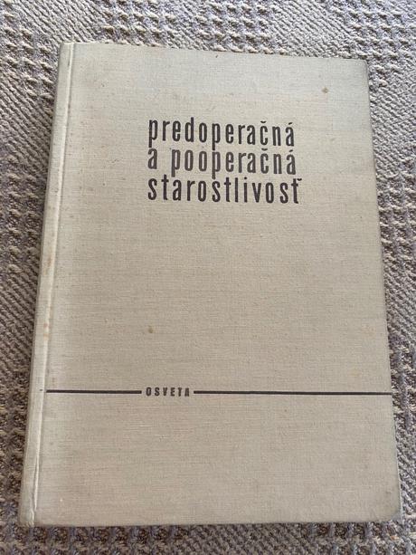Predoperačná a pooperačná starostlivosť pavol štei,