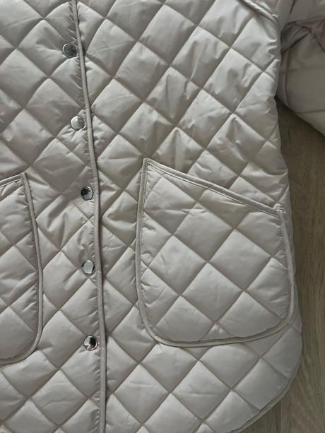 Prechodná bunda cream, s