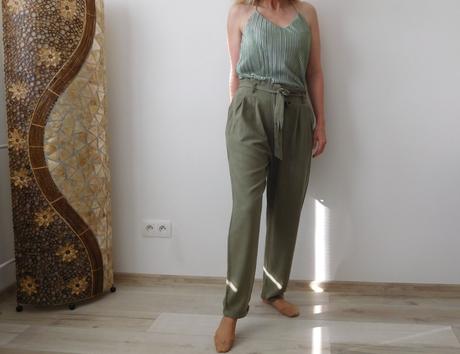 Nohavice dámske letné bavlnené, s,, tom tailor,s