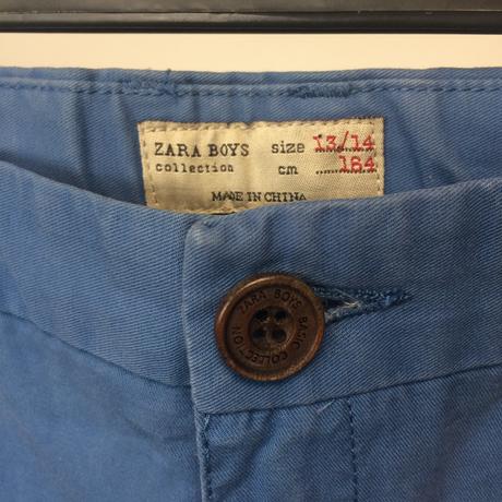 Kraťasy chinos chlapčenské zara č.164, 13-14y, zara,164