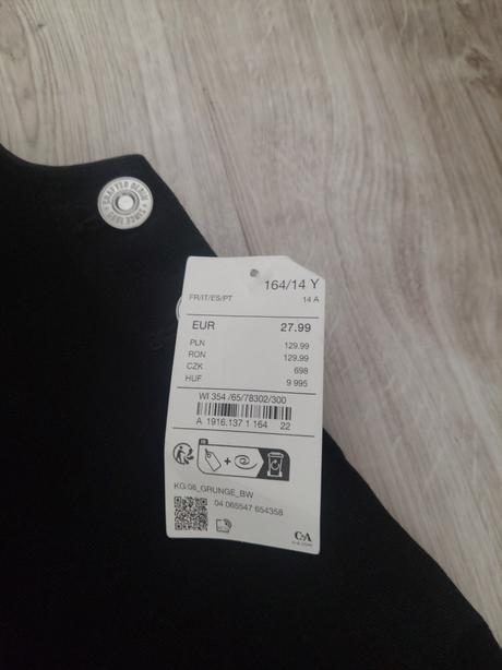 Riflova sukna, c&a,164