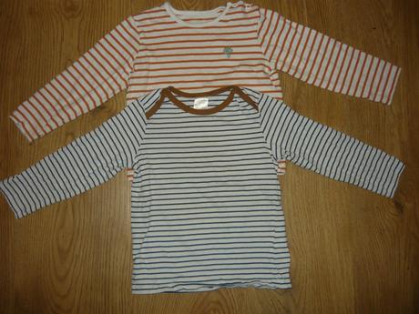 Tričko s dlhým rukávom -86, h&m,86