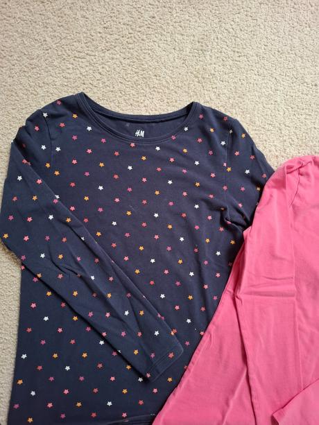 Tričká dvojbalenie 134/140, h&m,134