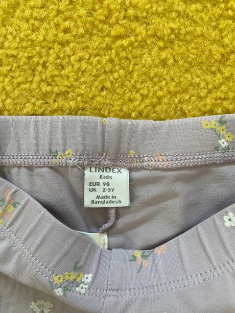 Legíny s čipkovaným lemom, zn. lindex, v. 98, lindex,98