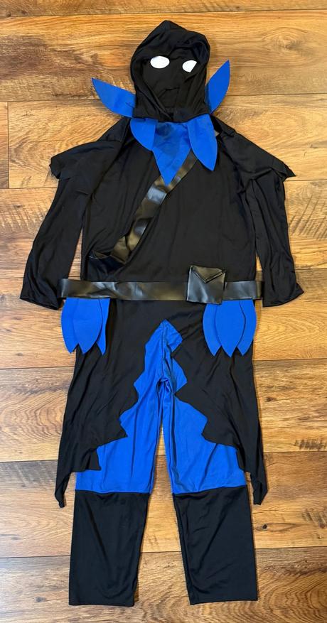 Detský kostým - raven (fortnite) veľ. 165, 