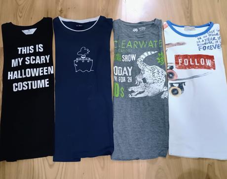 Tričká s krátkym rukávom veľ. 146/152, 146