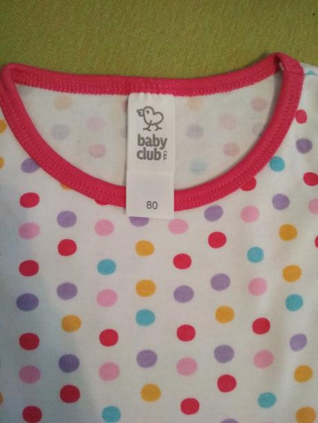 Tielkové body, baby club,80