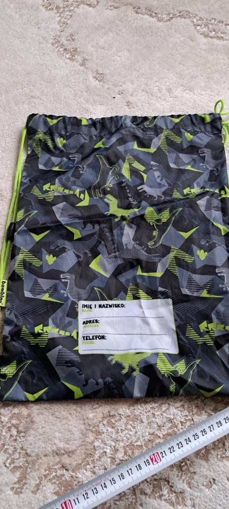 Vrecko do školy dinosaurus,