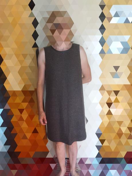 Šaty rovného strihu, esprit,38