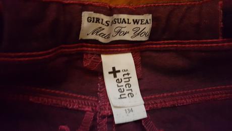 Rifle dievčenske 134, c&a,134