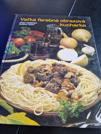 Kniha veľká farebna obrazova kucharkabne br,