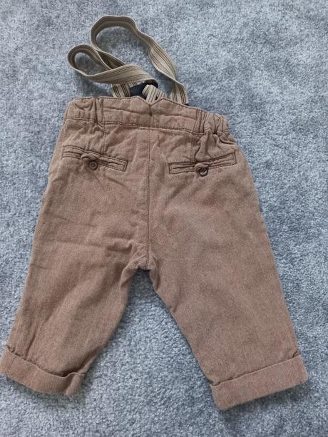 Elegantne nohavice na traky, h&m, 68, h&m,68