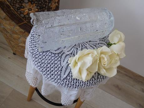 Vysoká ťažšia váza kryštálová-top top stav., 