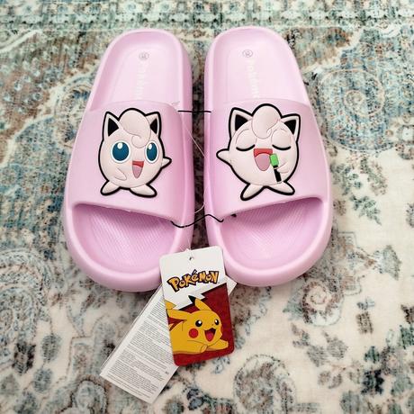 Šľapky pokémon jigglypuuf - nové s visačkou, 37