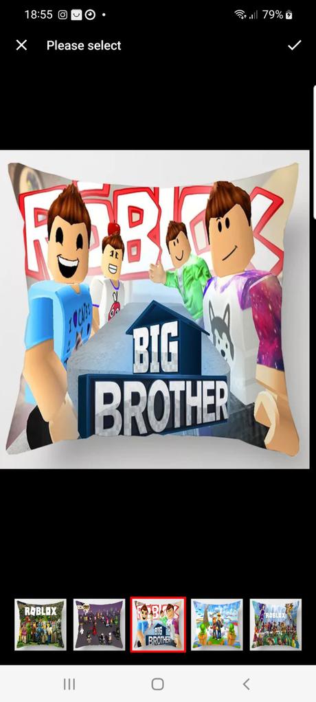 Obliečka na vankúš roblox, šírka (cm): 45,dĺžka (cm): 40