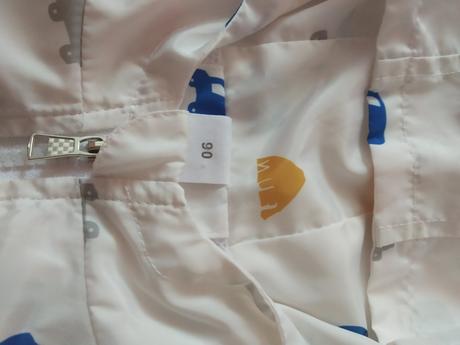 Predám detskú  vetrovku  len opratá, 92