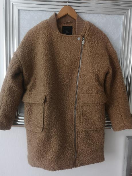 Dievcensky kabat zatepleny 152cm, reserved,152