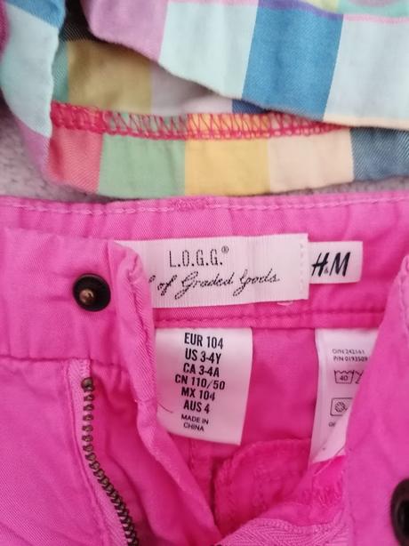 Kraťasy h&m, h&m,104