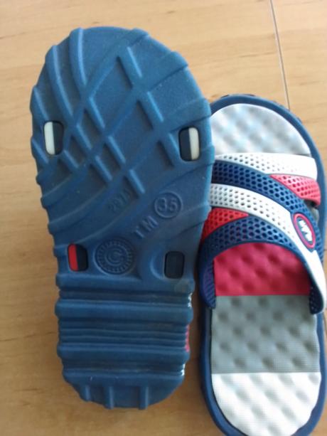 Detské šľapky tcm  č.35, tcm,35