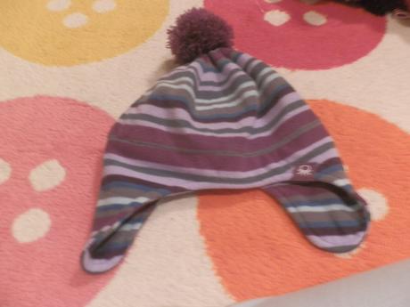 Flísová čiapka na zimu, benetton,128