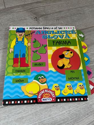 Kniha anglické slová farma,