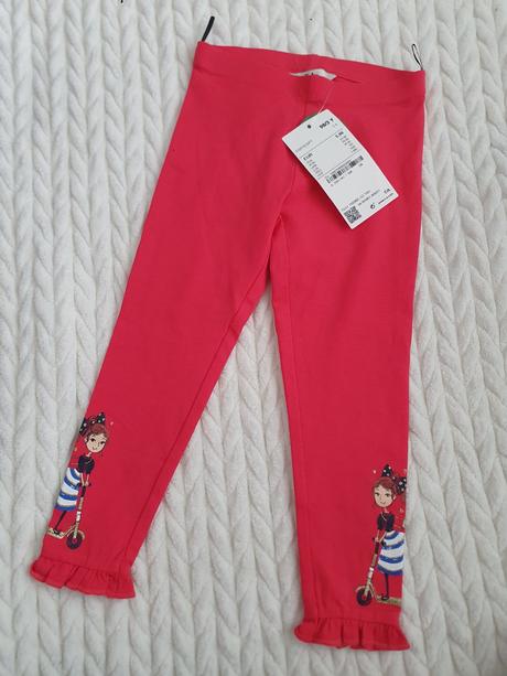 Nové legínky s potlačou, c&a,98