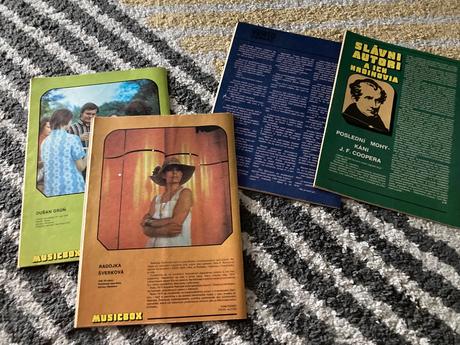 Dobrodružné romány 4ks, 