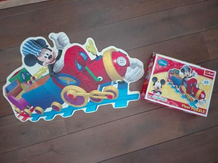 Mickey mouse puzzle 3+, 