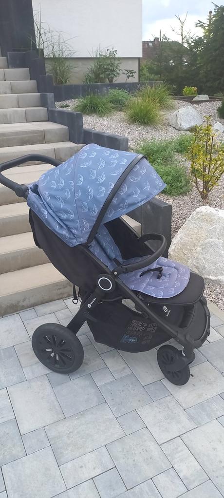 Športový kočík street + air darcek zimne rukavniky, petite&mars,petite&mars street+ air